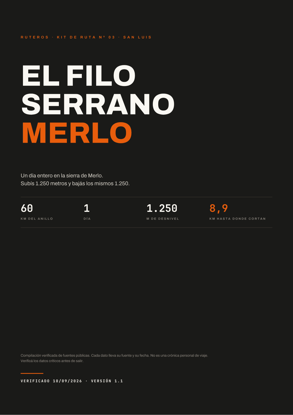 Portada 2 del paquete: El Filo Serrano